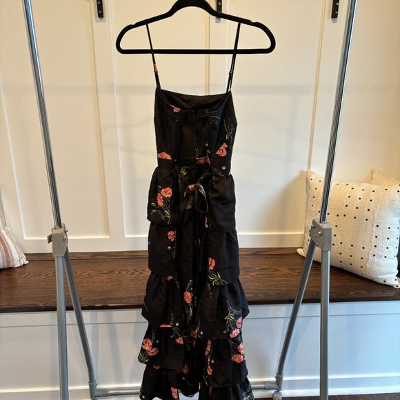 LIKELY Tiered Black Ruffle Sharon Dress - Picture 6 of 9